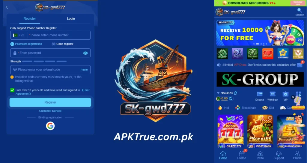 SK gwd 777 Game